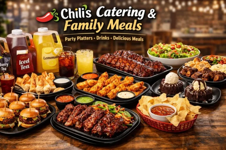 Chili’s catering menu