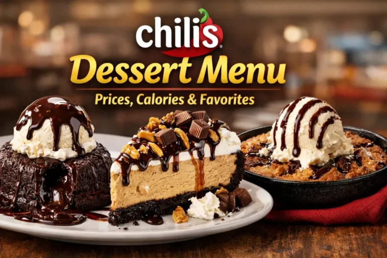 Chili’s dessert menu