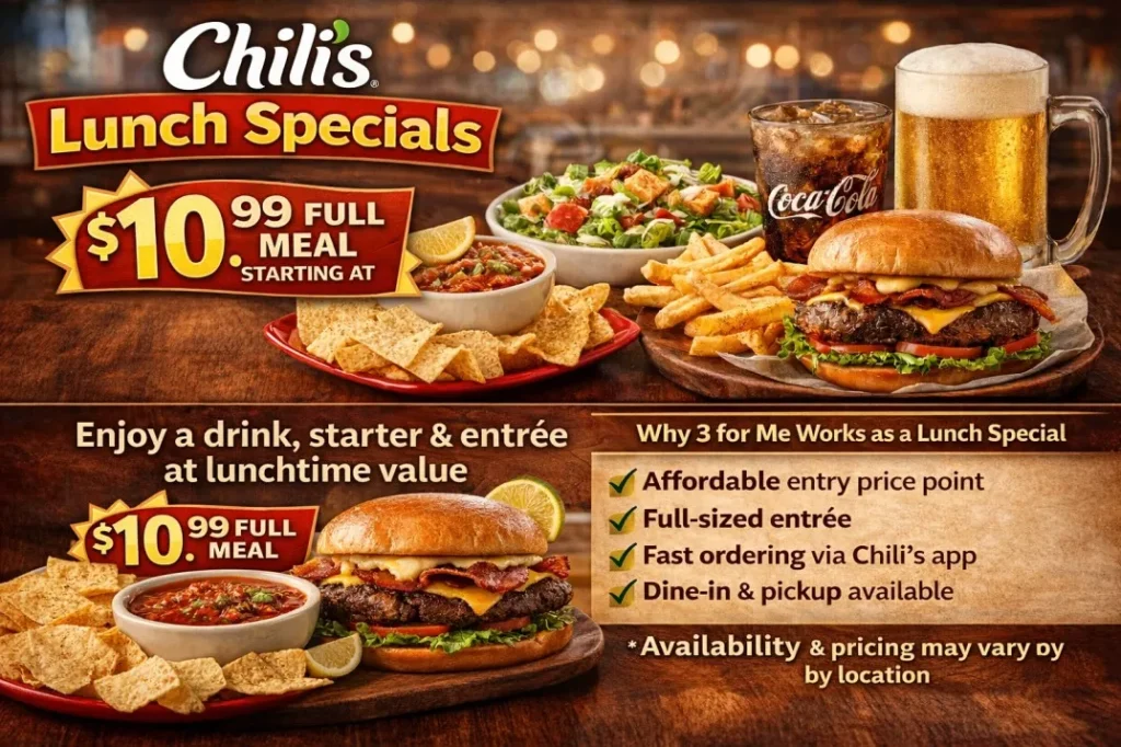 Chili’s Lunch Specials